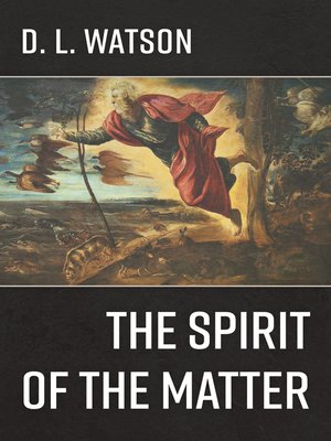 cover image of The Spirit of the Matter